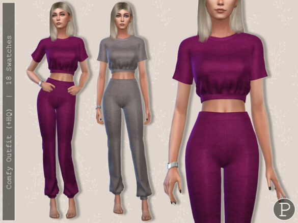 Sims 4 Comfy Top II by Pipco