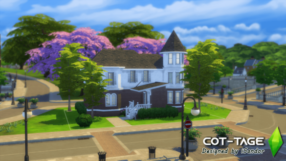 Sims 4 Cot-tage house | NO CC | BASE GAME