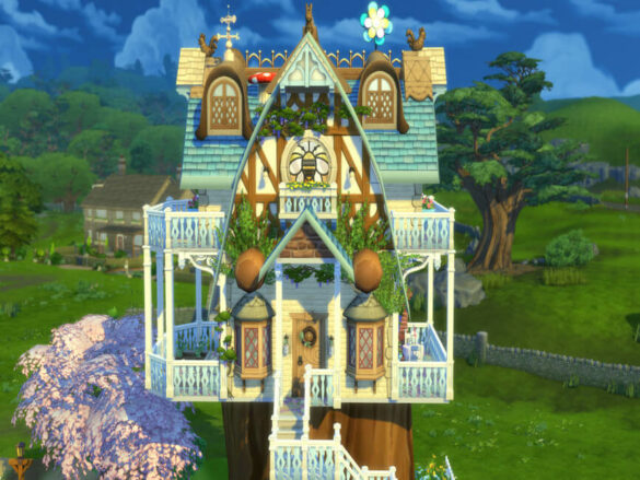 Sims 4 Cottage (Gnome) by susancho93 at TSR
