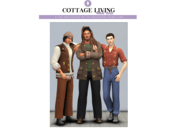 Sims 4 Cottage Living Addons by nucrests