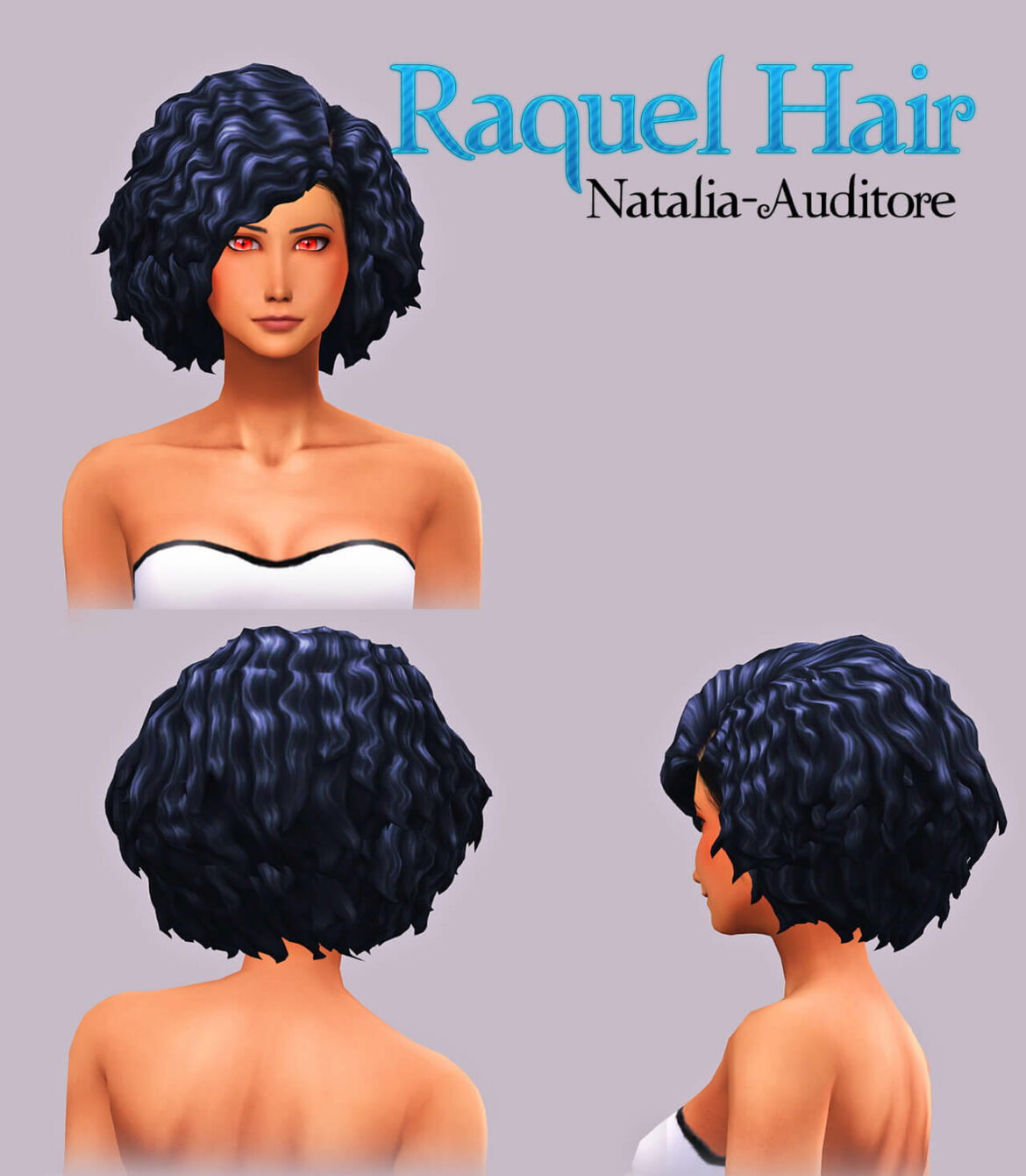 Sims 4 curly hairs maxis m no hat chops patreon