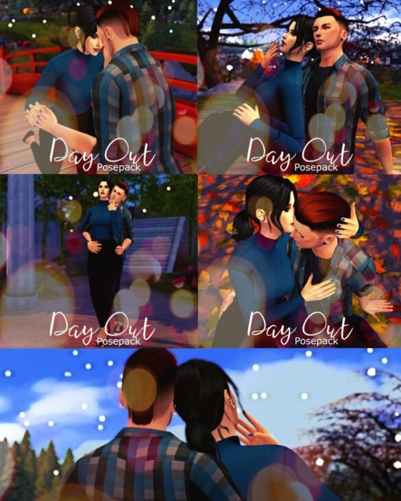 Sims 4 day out posepack
