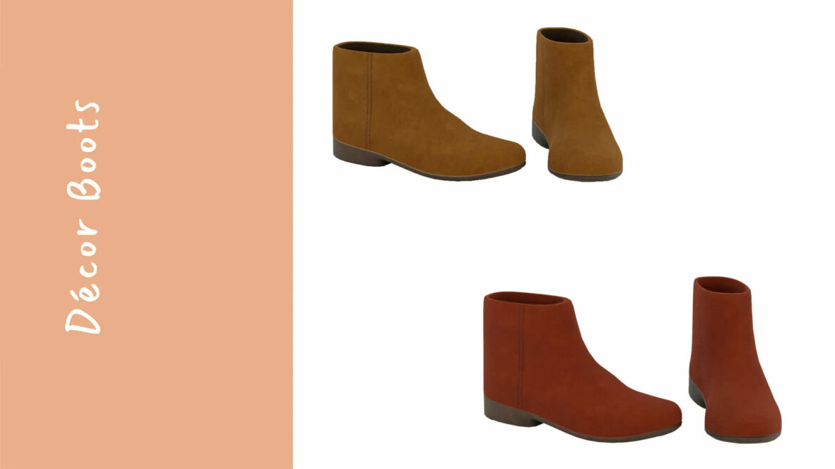 Sims 4 Decor Boots by Sunkissedlilacs