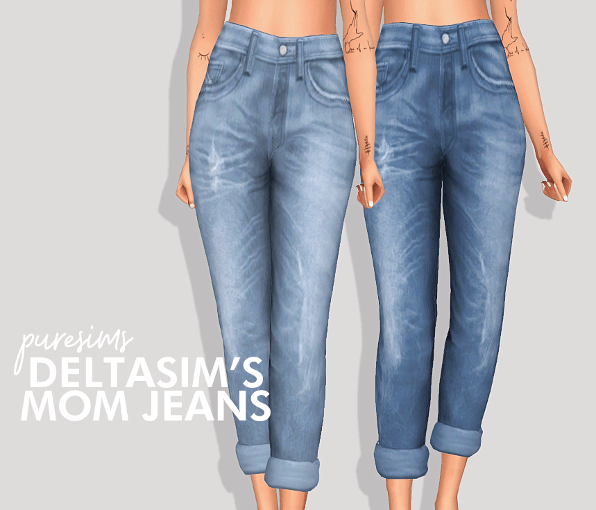 Sims 4 deltasims mom jeans - The Sims Game