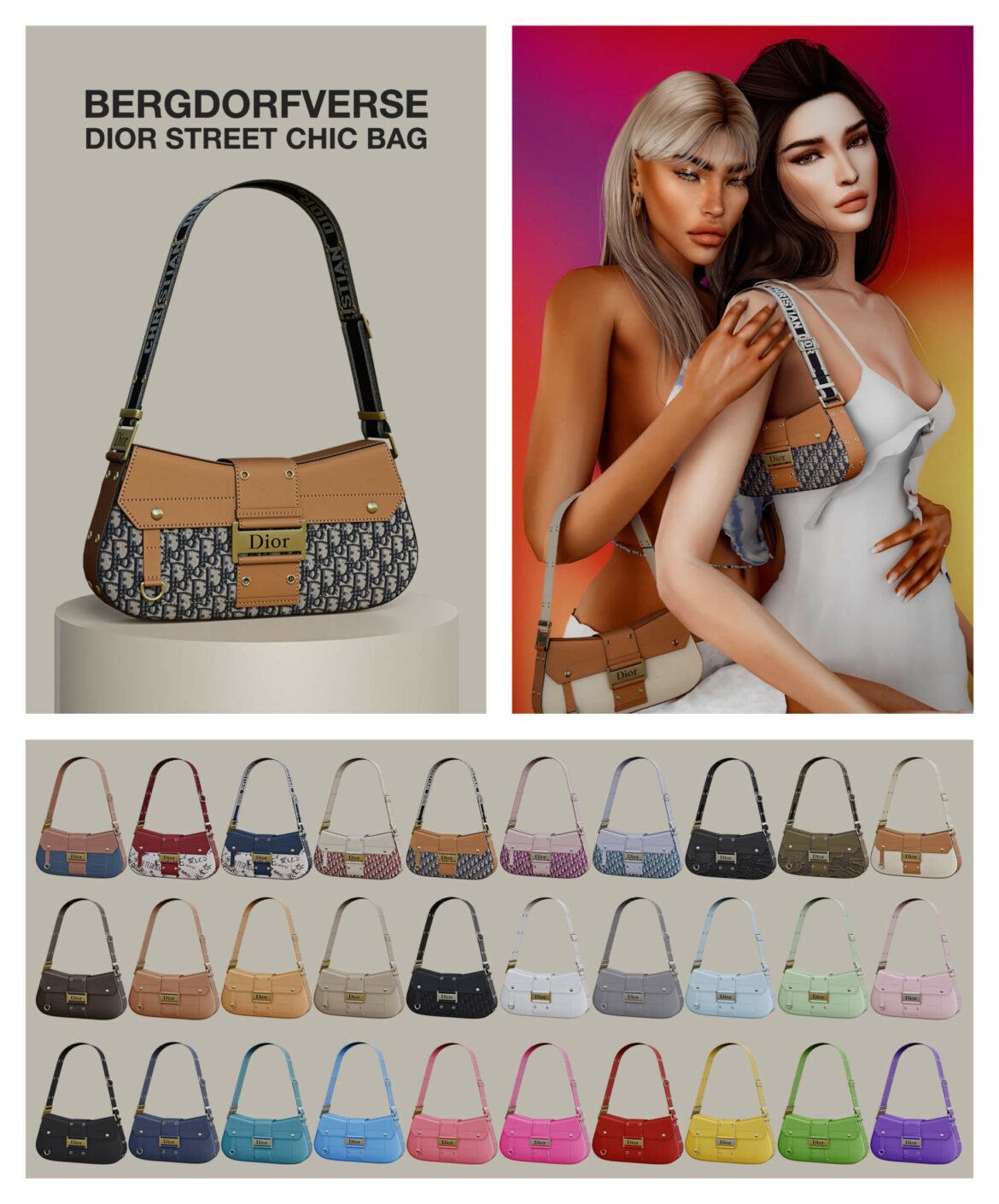 Sims 4 dior street chic bag hey everyone here is a