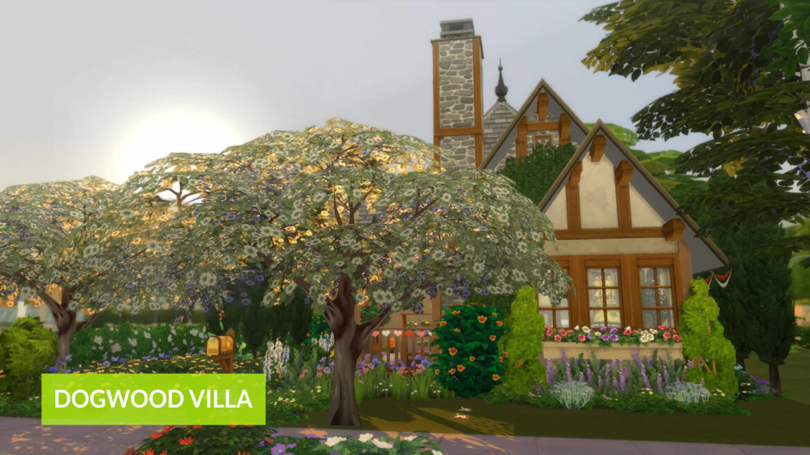Sims 4 Dogwood Villa – TS4 – NO CC