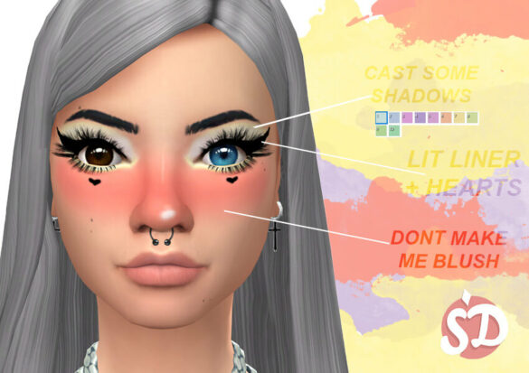 Sims 4 DON’T MAKE ME BLUSH