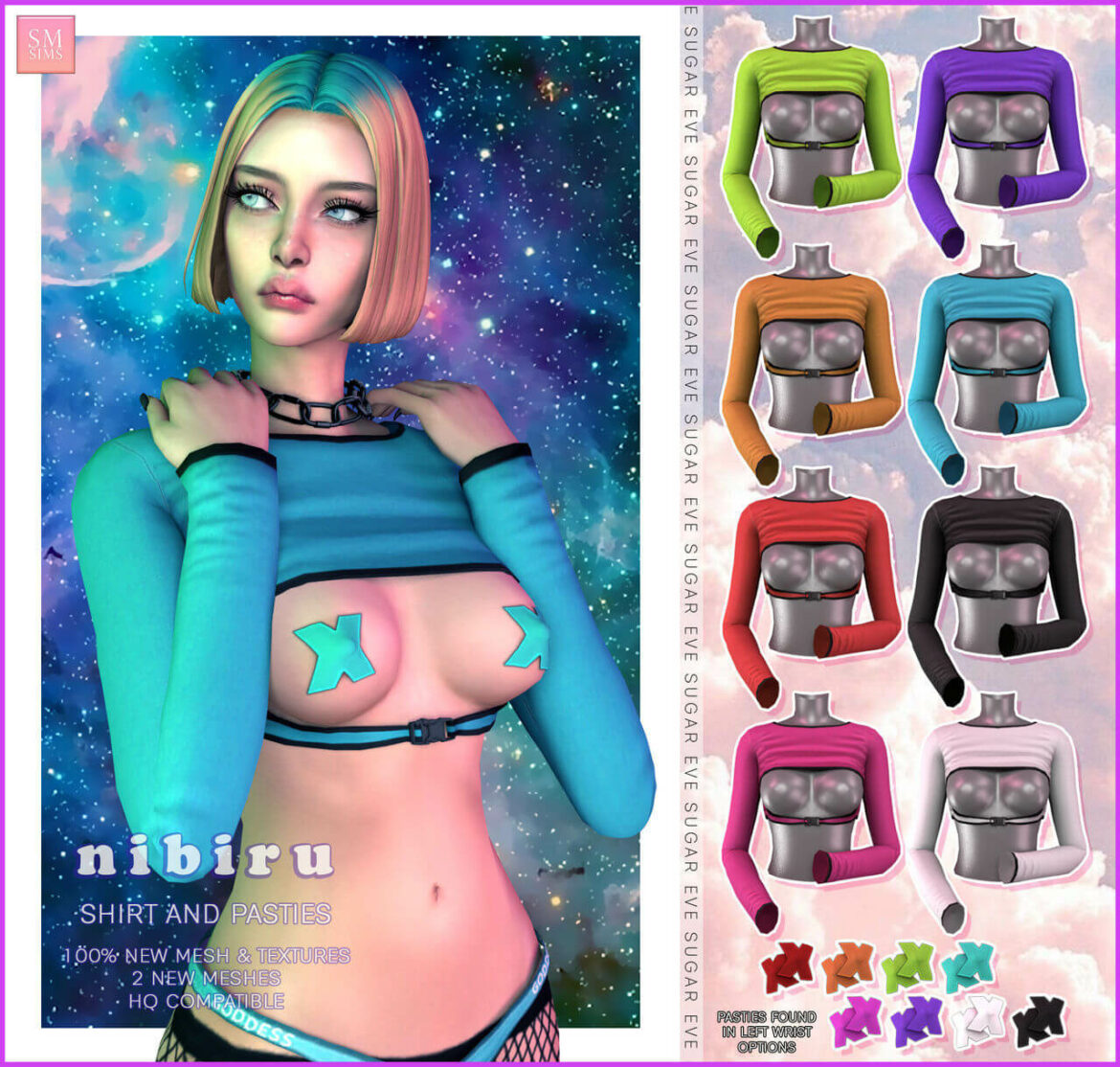 Sims 4 nibiru shirt