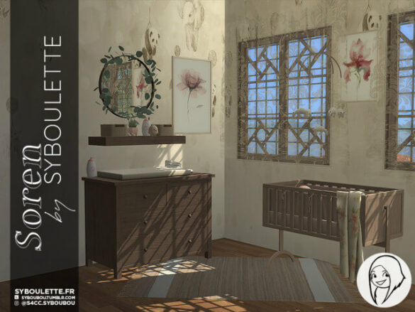 Sims 4 Soren nursery set