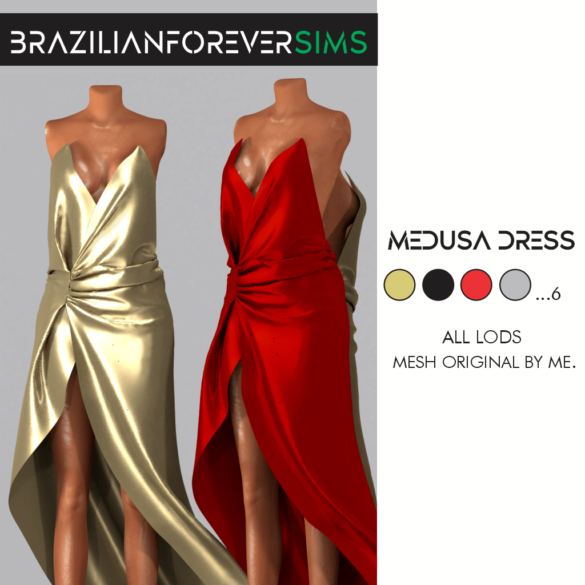 Sims 4 dress medusa