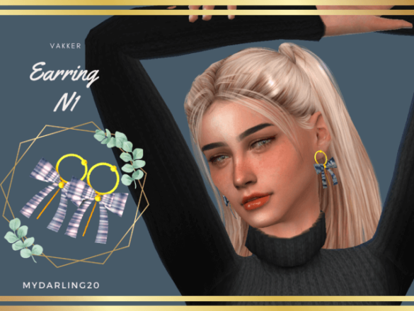 Sims 4 earring n1