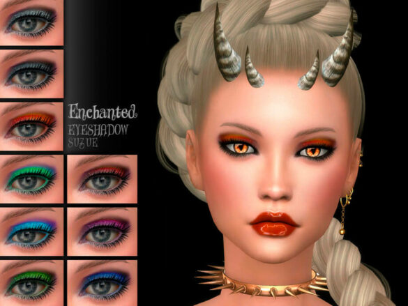 Sims 4 Enchanted Eyeshadow N19 by Suzue – TSR
