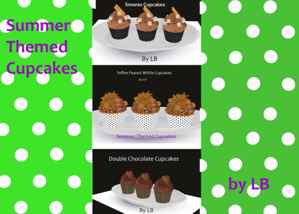 Summer Themed Chocolate Cupcakes Laurenbell