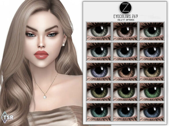 Sims 4 EYECOLORS Z69 by ZENX from TSR