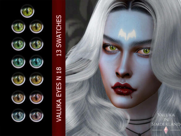 Sims 4 Eyes N18 by Valuka