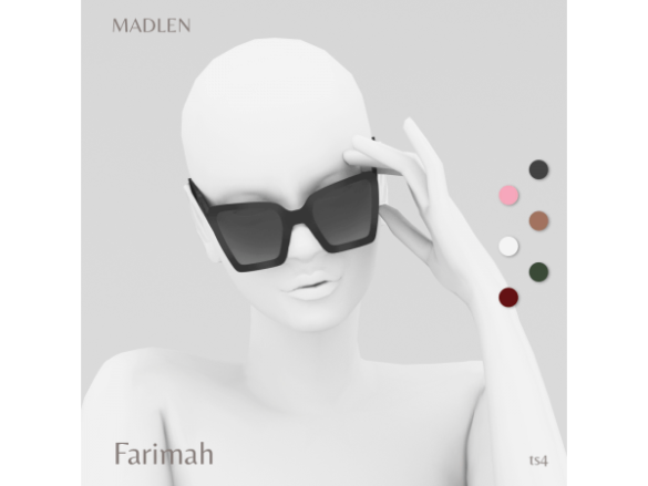 Sims 4 Farimah Sunglasses by Madlen