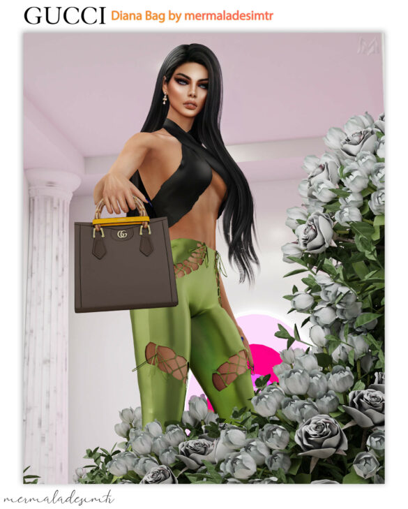 Sims 4 fashion guru exclusive content gucci diana