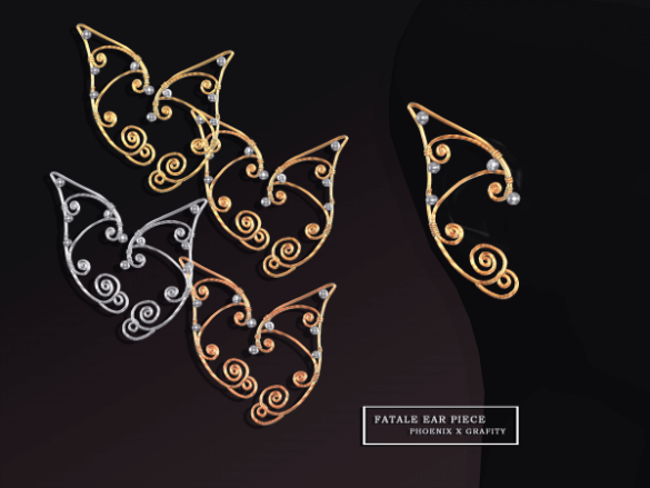 Sims 4 Fatale Ear Piece – Simsdom