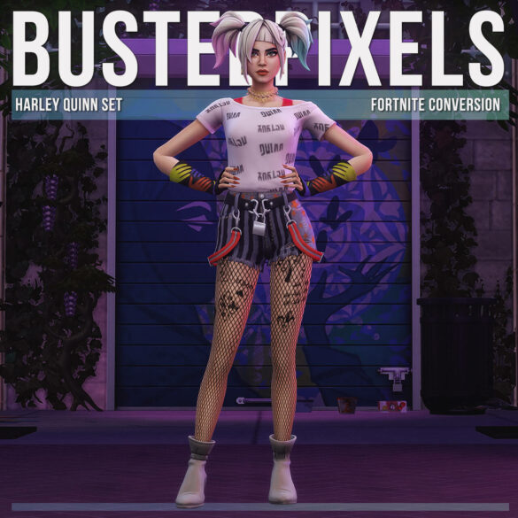 Fortnite Harley Quinn Set Conversion/Edit Busted