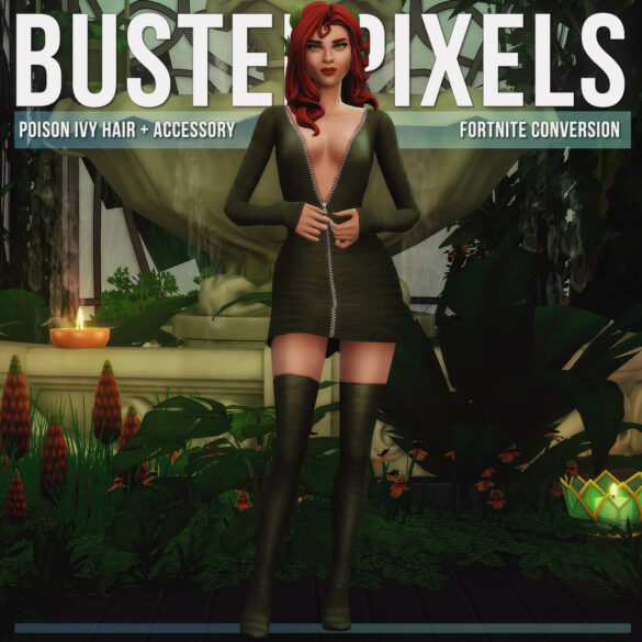 fortnite poison ivy hair conversionedit base game