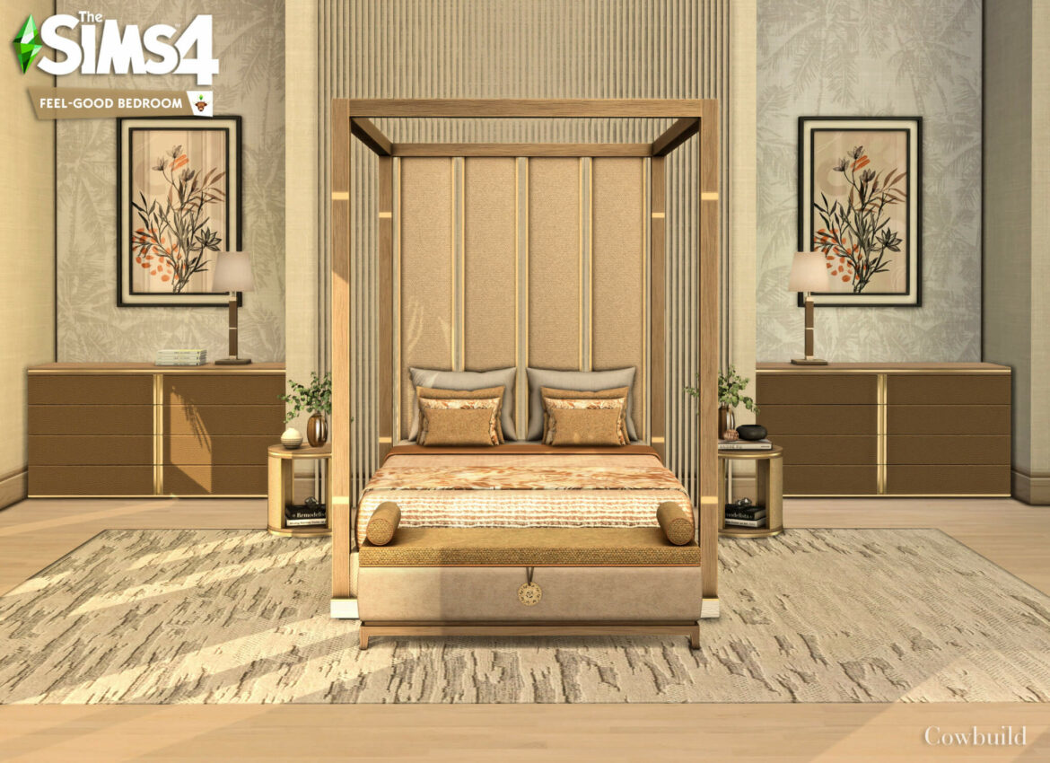 Sims 4 frato feel good bedroom