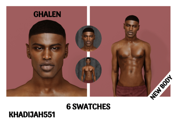 Sims 4 ghalen skin