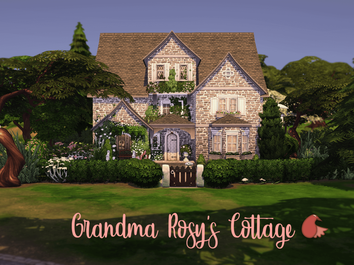 Sims 4 grandma rosys cottage