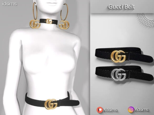 Sims 4 Gucci Belt 3 Versions