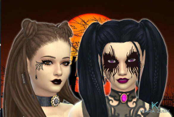 Sims 4 halloween makeup