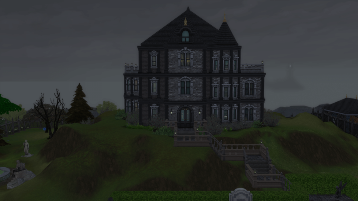 Sims 4 Haunted Victorian Mansion