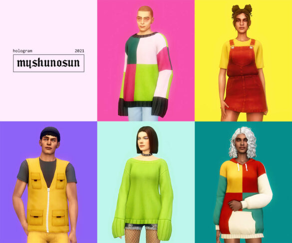 Sims 4 hologram mini collection