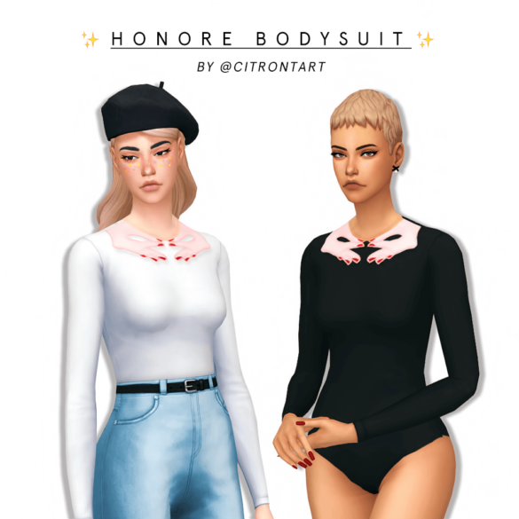 Sims 4 honore bodysuit