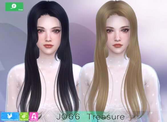 Sims 4 J066 Treasure Hair