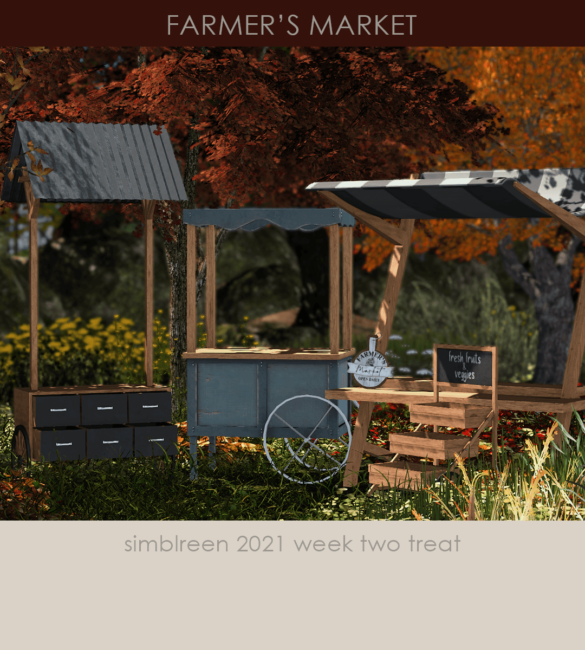 Sims 4 khd market mini set 8 all new original