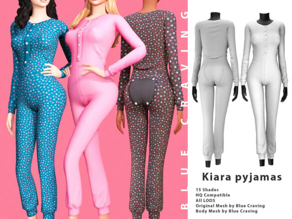 sims 4 kiara pyjamas