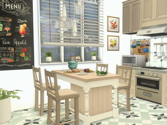 Sims 4 Kitchen – Stockholm by Flubs79 at TSR