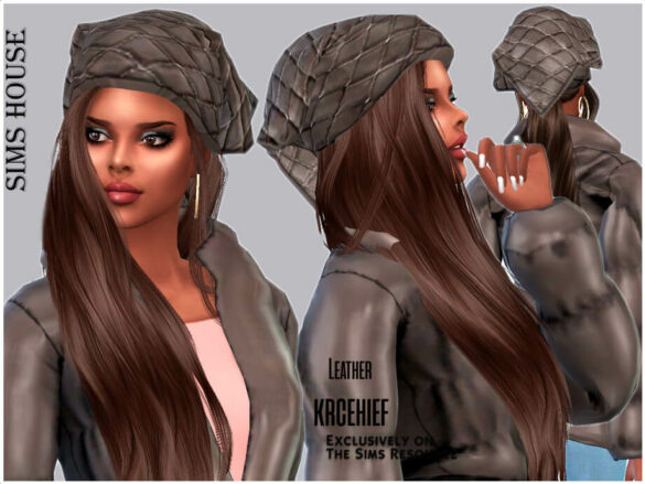 Sims 4 Leather krcehief by Sims House from TSR