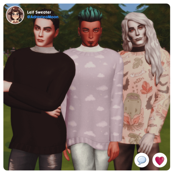 Sims 4 leif sweater