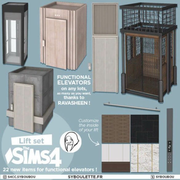 Sims 4 lift set
