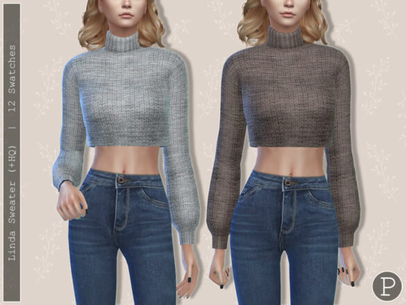 Sims 4 Linda Sweater by Pipco TSR