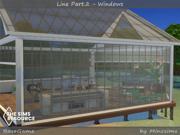 Line Part.2 – Never Ending Windows by Mincsims - The Sims Game