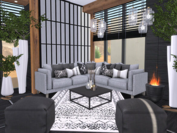 Sims 4 Luna Livingroom by Suzz86