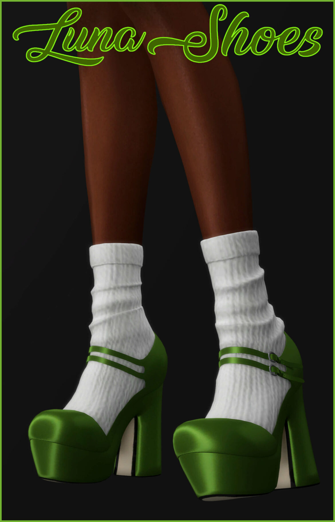 Sims 4 luna shoes tyaae female