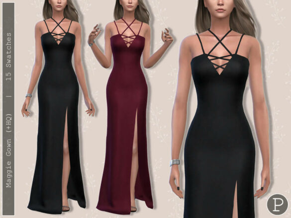 Sims 4 Maggie Gown