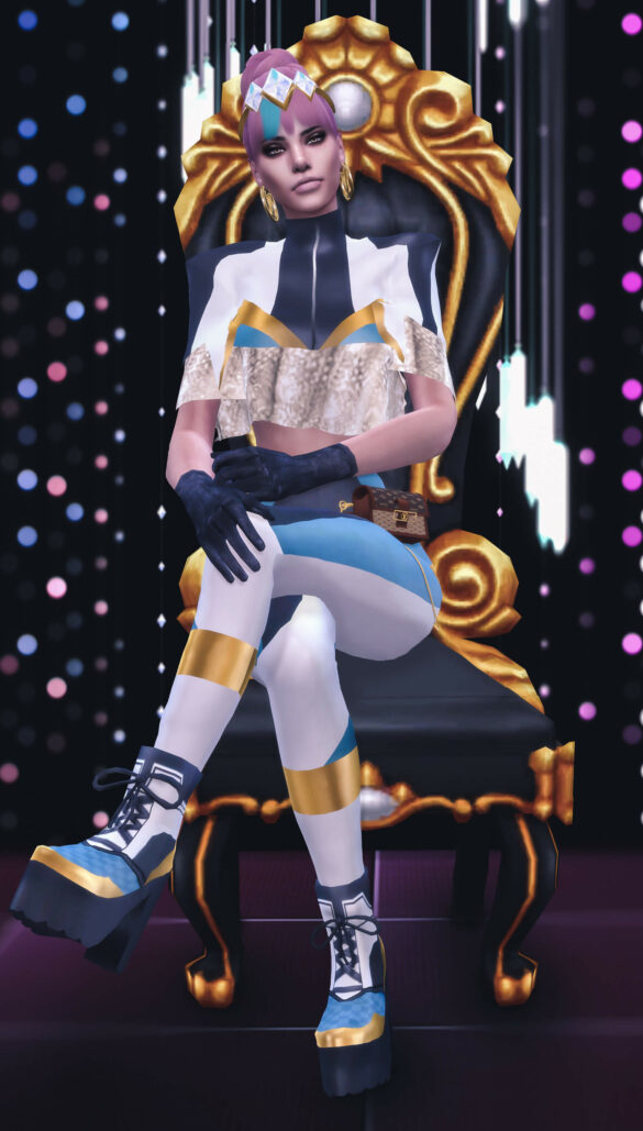 Sims 4 mega pack qiyana louis vuitton firts part