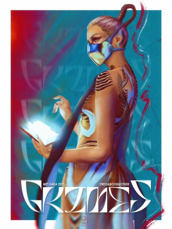 Sims 4 met gala 2021 grimes dress use the recoloring