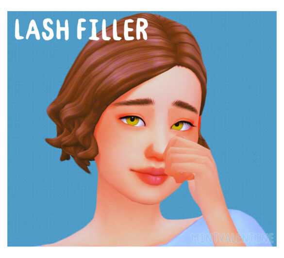 Sims 4 mintvalentine lash filler skin detailtattoo set