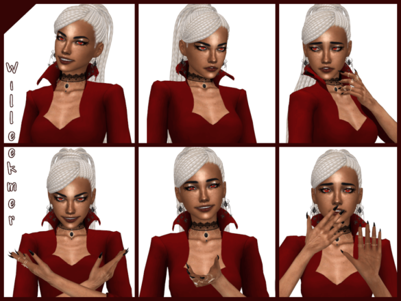 Sims 4 modeling pose pack 4 family oriented trait