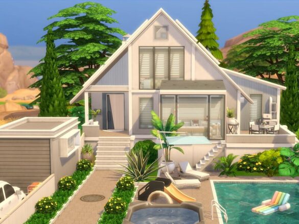 Sims 4 Modern Family House