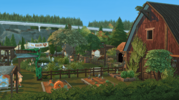 Sims 4 moo petting zoo